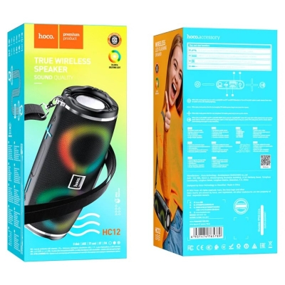 Picture of Hoco HC12 True Wireless Bluetooth Speaker - Black