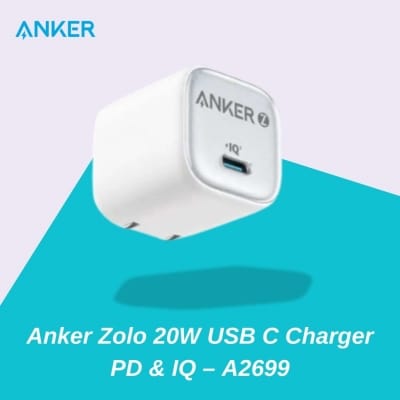 Picture of Anker Zolo 20W Wall Charger (A2699) - White