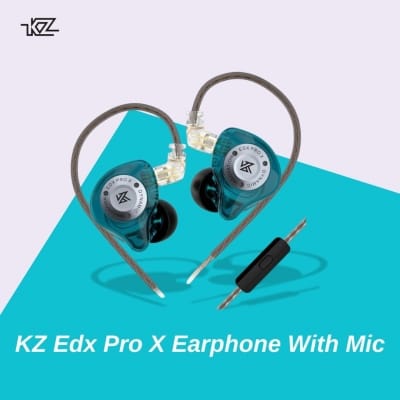 Picture of KZ Edx Pro X Earphone With Mic - Ash Grey