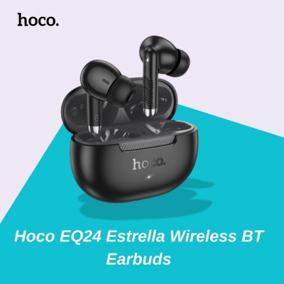 Picture of Hoco EQ24 Estrella Wireless Bluetooth Earbuds - Black