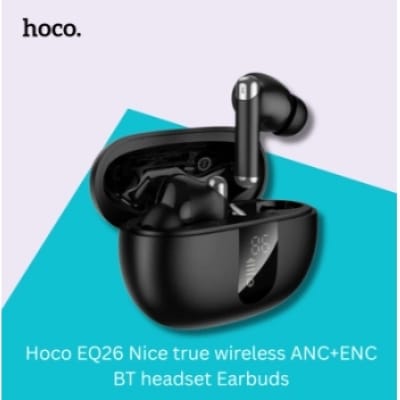 Picture of Hoco EQ26 Nice TWS ANC+ENC Bluetooth 5.4 Earbuds - Black