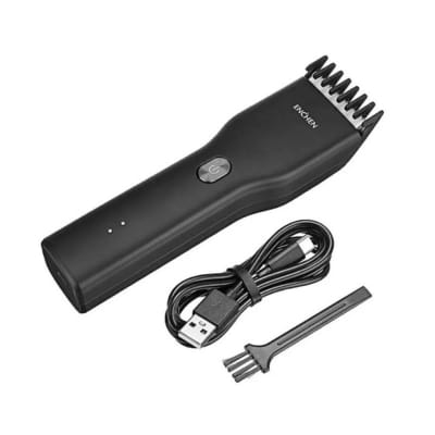 Picture of Enchen Boost Hair Clipper USB Electric Hair Clipper Two Speed Ceramic Cutter Hair Fast Charging Hair Trimmer - Black