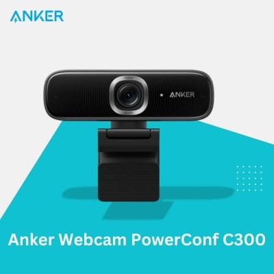 Picture of Anker PowerConf C300 Smart FHD Webcam Camera - Black