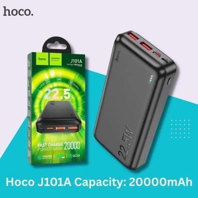 Picture of HOCO Power bank “J101A Astute” 22.5W 20000mAh - Black