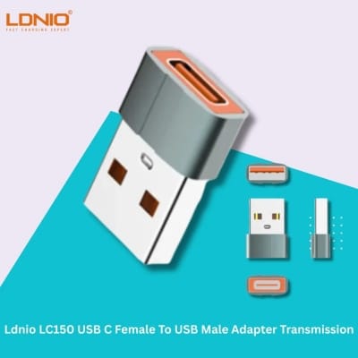Picture of Ldnio LC150 USB C Female To USB Male Adapter Transmission - Grey