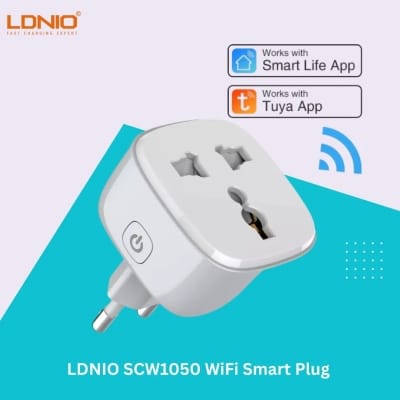 Picture of LDNIO SCW1050 WiFi Smart Plug - White