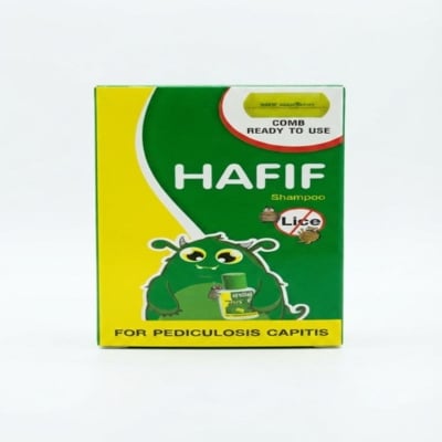 Picture of Hafif Anti-Lice Shampoo with Comb for Pediculosis Capitis Treatment
