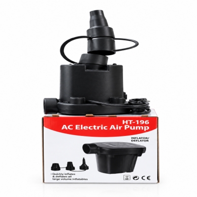 Picture of Portable AC Electric Air Pump (HT-196) – 230V Quick-Fill Inflator
