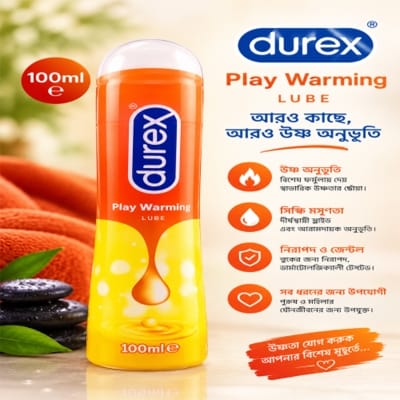 Picture of Durex Play Warming Intimate Lubricant Gel – 100ml Water-Based Warming Lube Made in Indonasia

