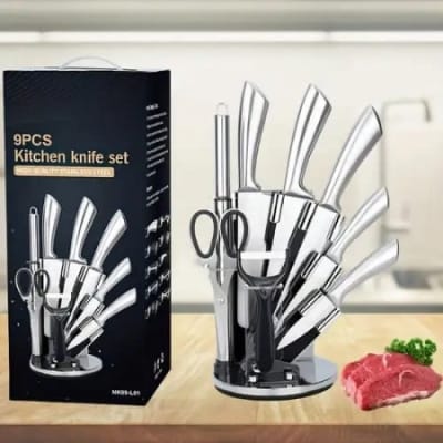 Picture of 9 Pcs Kitchen Knife Set
