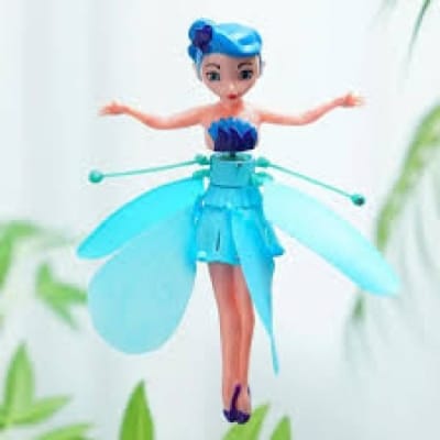 Picture of Magic Flying Fairy Sensor Doll – Hand Control Flying Princess Toy-blue
