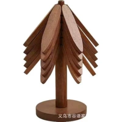 Picture of EcoGuard Bamboo Trivet Set