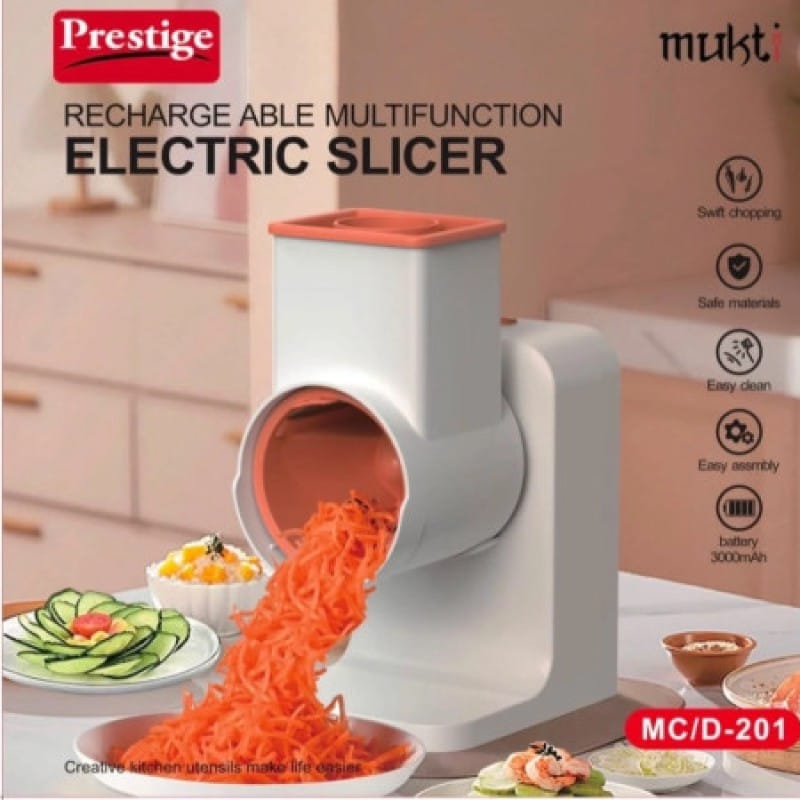 Picture of Prestige Rechargeable Multifunction Electric Slicer & Chopper