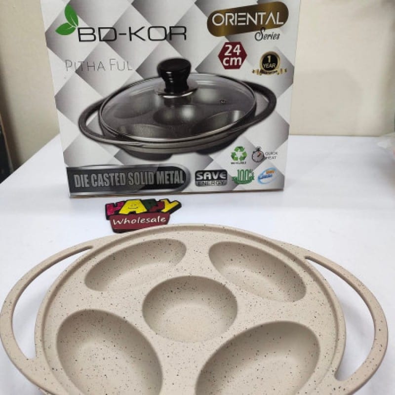 Picture of Non Stick Chitoi Pitha Pan (Ceramic Marble Coating)