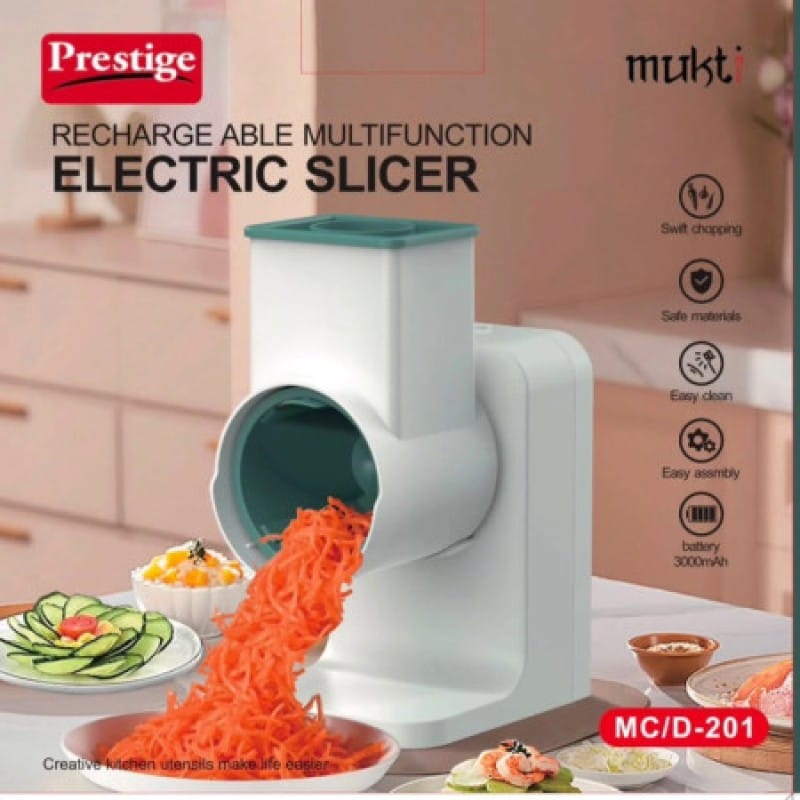 Picture of Prestige Rechargeable Multifunction Electric Slicer & Chopper