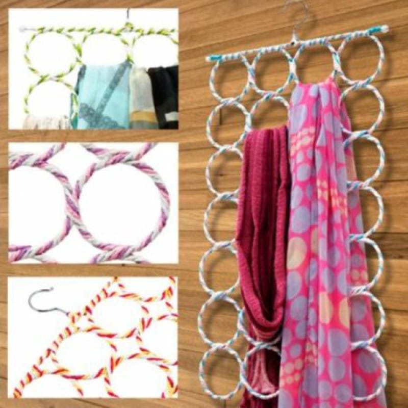 Picture of 28 Hole Hijab Hanger Length 75 Cm Wide: 40 Cm - Hanger - cloth hanger