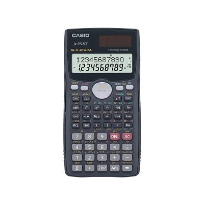 Picture of FX-991MS Scientific Calculator For Students Black