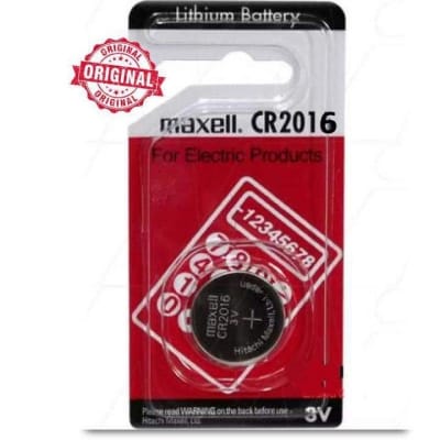 Picture of Maxell CR2016 Button Battery 3V Lithium Battery(1pics) Silver