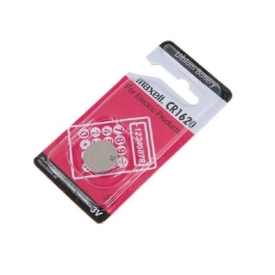 Picture of CR1620 Button Battery 3V Lithium Battery(1PCS) Silver