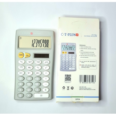Picture of C-T-PLUS Student Size Calculator CT 710Li Grey