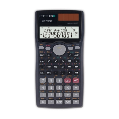 Picture of FX-991MS Scientific Calculator For Students C-T Plus Black