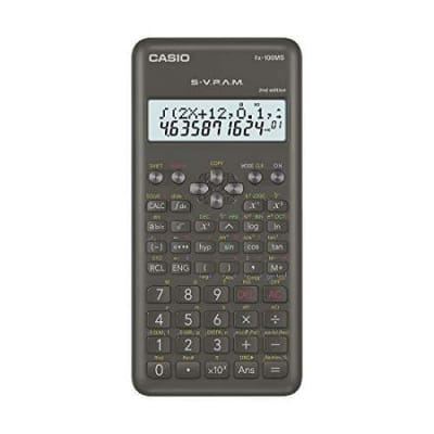 Picture of FX 100MS 2nd Edition Scientific Calculator For Students Black