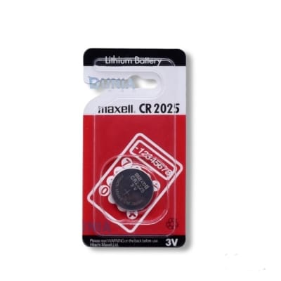 Picture of Maxell CR2025 3V Lithium Battery 3V Button Battery motherboard remote control Battery 1 Piece Silver