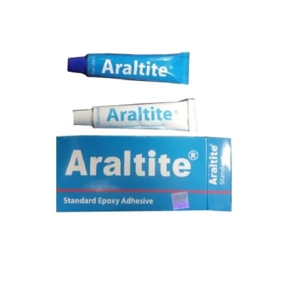 Picture of Aratite Standard Epoxy Adhesive 13gm Standard Aratite Epoxy Glue Use For Plastic Rubber Ceramic Wood Glass Metal Concrete Blue
