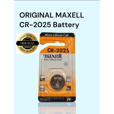 Picture of CR2025 3V Lithium Battery 3V Button Battery Calculator motherboard remote control Battery 1 Piece Silver