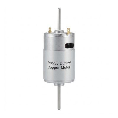 Picture of RS555 DC 12V  D-Shaft Fan Motor For DC Mini Charger Fan 