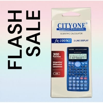 Picture of CITYONE FX-100MS Scientific Calculator For Students Black