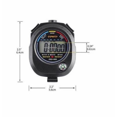 Picture of Stopwatch XL 009B is Suitable for the laboratories & Playgrounds of schools, colleges, universities & polytechnics to measure time intervals Black