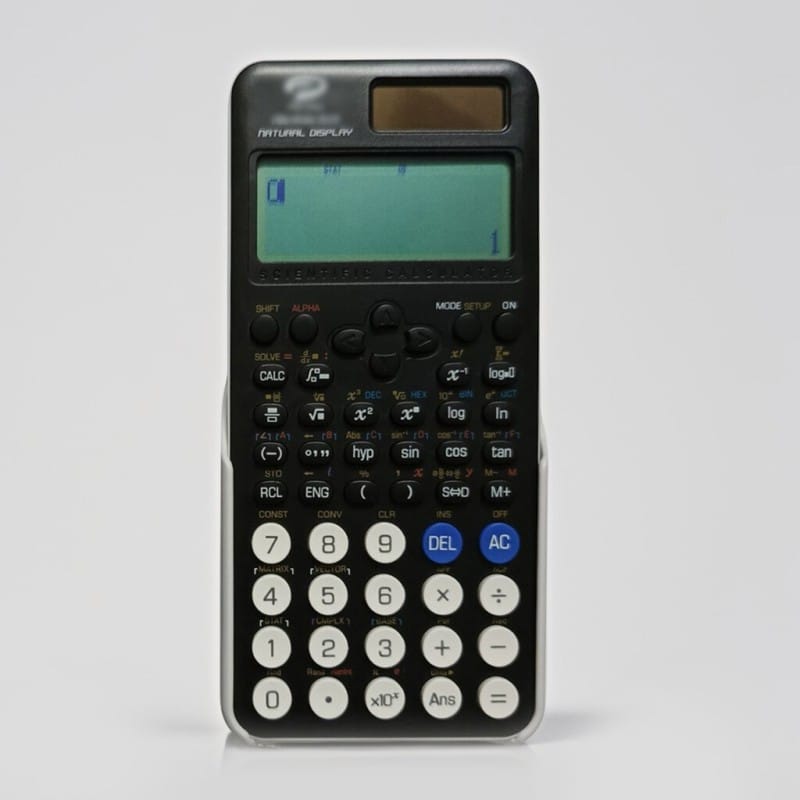Picture of MEGON Fx-991Ex 2 Years Warranty  Calculator  Scientifc Calculator For Students Black
