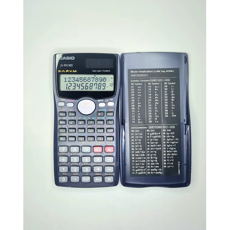 Picture of FX-991MS Scientific Calculator For Students Black