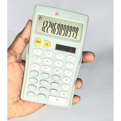 Picture of C-T-PLUS Student Size Calculator CT 710Li Grey