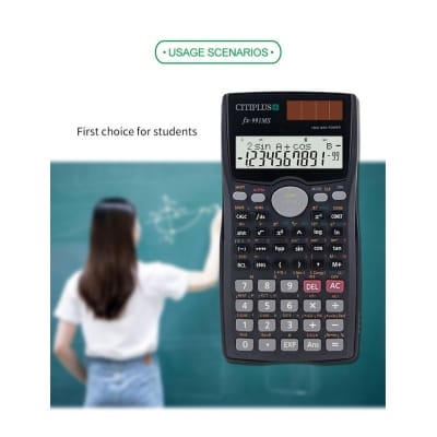 Picture of FX-991MS Scientific Calculator For Students C-T Plus Black