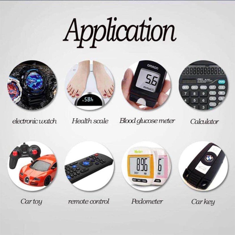 Picture of Maxell CR2032 3V Lithium Battery 3V Button Battery motherboard remote control Battery 1 Pics Silver