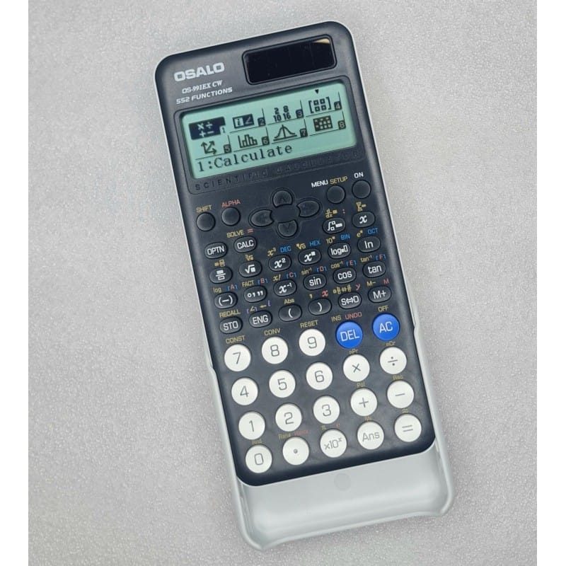 Picture of OSALO. OS-991EX CW Scientific Calculator 552 Functions 1Years Warranty For Students Black