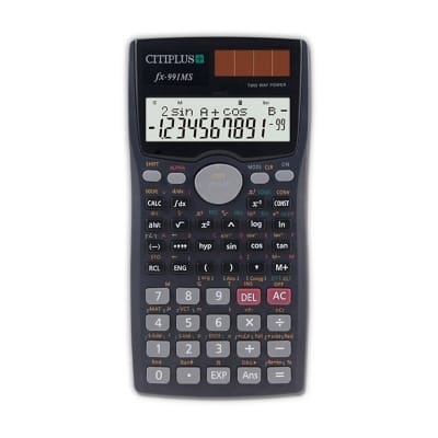 Picture of C-T Plus FX-991MS Scientific Calculator For Students Black