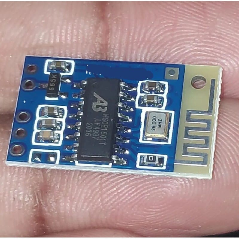 Picture of Bluetooth Audio Receiver PCB 5V Audio Receiver Board lossless Wireless Music Bluetooth to using Main Amplifier such As Pam8403 TDA2030 Black
