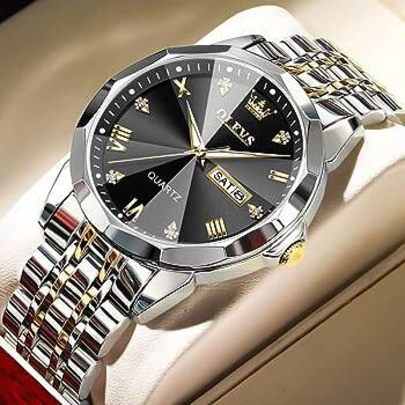 Picture of Olevs 9931 New luxury Fashion stainless steel Men Watch 