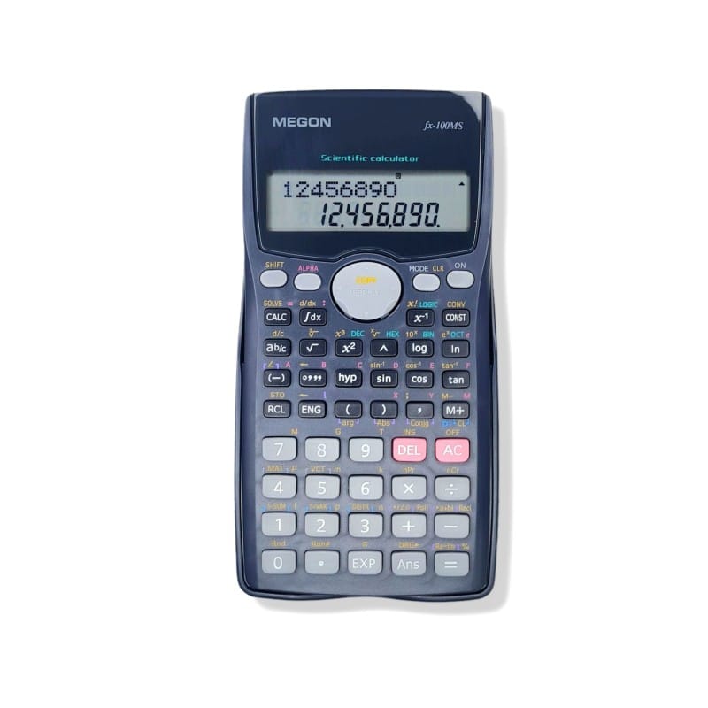Picture of 2Years Warranty MEGON FX-100MS Scientific Calculator For Students Black
