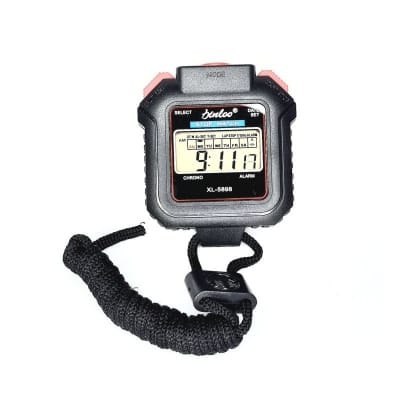 Picture of Stopwatch KK-5898 is an Electronic Stopwatch Suitable for the laboratories & Playgrounds of schools, colleges, universities & polytechnics to measure time intervals Black