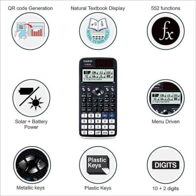 Picture of Scientific Calculator FX-991EX' Mastercopy Engineering Calculator Black
