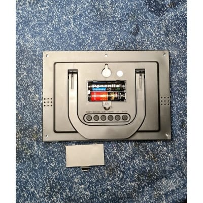Picture of Digital Square Table And Wall Clock Temperature display Medium Size 