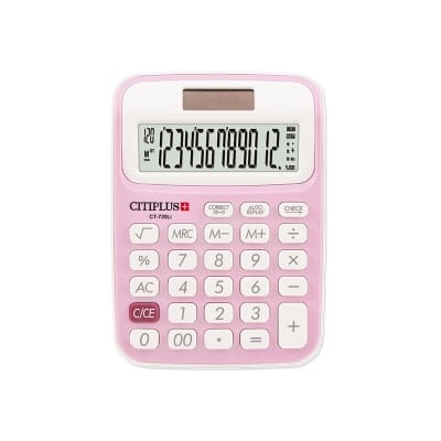 Picture of CT-720Li 12-Digits Small Size Calculator For Students 