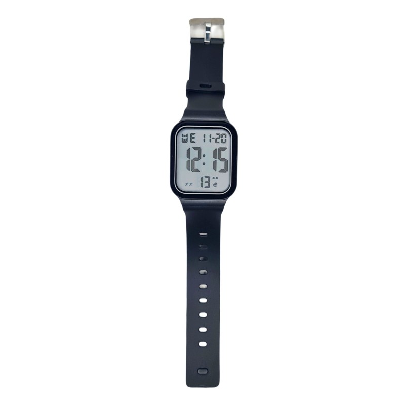 Picture of New Digital Sports Watch for Men Waterproof Wristwatch Stopwatch Alarm Watch Black