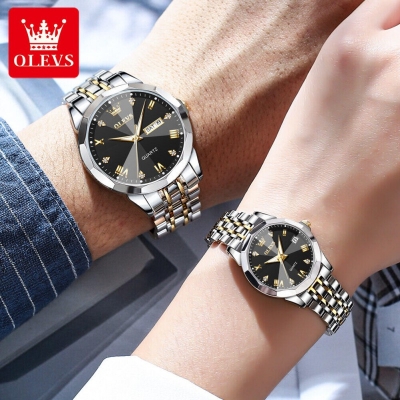 Picture of Olevs 9931 Luxury Fashion Watch for Men's and womens 