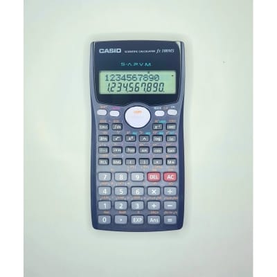 Picture of Scientific Calculator Fx-100MS For Students Black