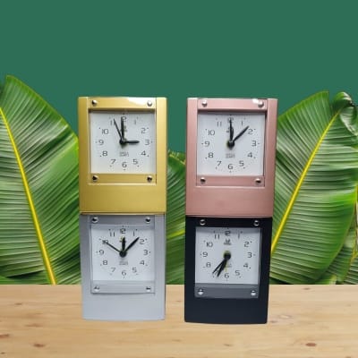 Picture of Pearl Travelling Alarm Clock Bi Squre system Travelling Table Alarm Clock 